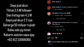 Hukum Jual Akun Media Sosial, Dinar Candy Perlu Pahami Aturan dalam UU ITE Berikut