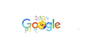 Google Sambut Tahun Baru 2024 dengan Doodle Bola Disko