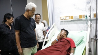 Kondisi Relawan Ganjar Korban Penganiayaan Oknum TNI Di Boyolali
