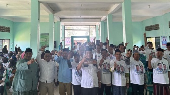 Kepincut Program Makan Siang Gratis, Ratusan Guru Swasta Kabupaten Demak Dukung Prabowo-Gibran