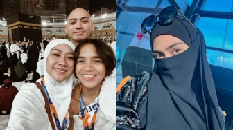 Beda Sikap BCL dan Ria Ricis Umrah Bareng Suami, Tampak Mesra vs Jaga Jarak