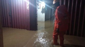 Puluhan Rumah Warga Agam Terendam Banjir