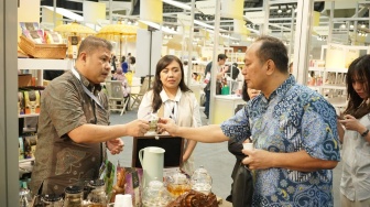 Sasar Konsumen Kelas Menengah Atas, Teh Organik Bankitwangi Hadir dalam UMKM EXPO(RT) BRILIANPRENEUR