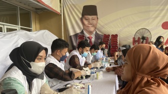 Ratusan Warga Antusias Lakukan Pengecekan Gratis, TKN Prabowo-Gibran: Wujud Nyata untuk Negeri