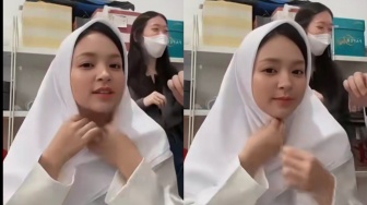 Apa Agama Eca Aura? Dekat dengan Alam Ganjar Mulai Belajar Pakai HIjab hingga Ayat Kursi