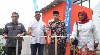 BWA Resmikan Wakaf Sarana Air Bersih di Desa Terdampak Gempa Cianjur