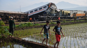 Kronologi Tabrakan Maut KA Turangga Vs KA Bandung Raya, Disebut Mirip Tragedi Bintaro