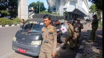 Ribuan APK Caleg Ditertibkan Satpol PP Kota Palembang