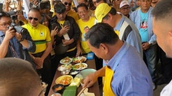 Masak Bareng Airlangga Hartarto di Bogor, Prabowo Subianto: Saya Cuma Bisa Memasak Nasi Goreng