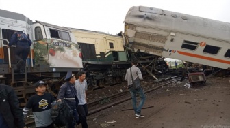 Fakta-Fakta Kecelakaan KA Turangga vs Kereta Bandung Raya di Cicalengka