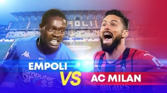 Prediksi Empoli vs AC Milan di Liga Italia: Preview, Head to Head, Skor dan Live Streaming