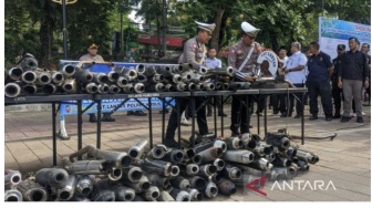 Program Polisi Ini Kurangi Knalpot Brong Pelajar