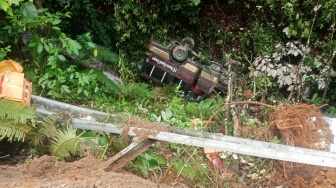 Bus Terjung ke Jurang di Taput, 2 Orang Tewas