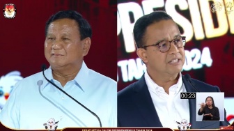 Dengan Suara Bergetar, Prabowo Subianto Tak Setuju saat Anies Bahas soal Etika di Debat Capres