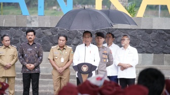 IPA Sitanala Diresmikan Presiden Jokowi, Nurdin Berharap Penuhi Ketersediaan Air Bersih