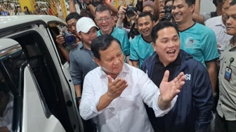 Prabowo Malah Pasang Kuda-kuda saat Ditanya soal Anies Baswedan