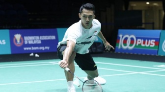 Malaysia Open 2024: Jonatan Christie Langsung Tersingkir di Babak 32 Besar