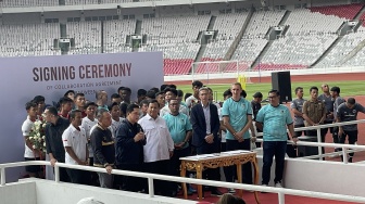 Tingkatkan Kuliatas Timnas Menuju Piala Dunia, Prabowo Teken Perjanjian Kerja Sama dengan Aspire Academy