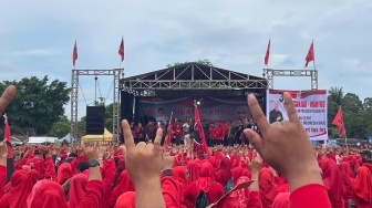 Kampanye Di Lampung Selatan, Istri Ganjar Beberkan Program Unggulan Paslon 03: Mantap Ya