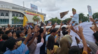 Kampanye di Pekanbaru, Prabowo Singgung Tanah HGU: Jika Diperlukan Silakan Pakai