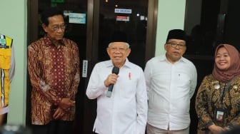 Wapres Ma'ruf Amin Bakal Wakili Jokowi Hadir di HUT ke-51 PDIP Besok