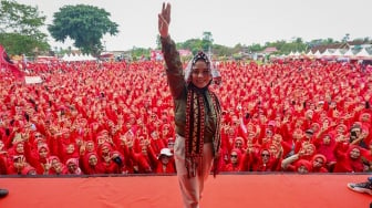 Istri Ganjar Beri Pantun Spesial buat HUT PDIP ke-51, Siti Atikoh: Satyam Eva Jayate, Kebenaran Akan Menang!