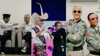 6 Gaya OOTD Ganjar - Mahfud MD Sepanjang Debat, Bak Hadiri Met Gala