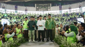 Kesan JK Perdana Ikut Cak Imin Kampanye di Jatim: Tak Punya Banyak Alat Peraga, Tapi...