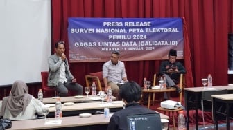 Survei Pilpres 2024 Versi Galidata: Ganjar Kalahkan Prabowo, Anies Tertinggal di Belakang