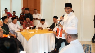 Cara Pedagang di Tanah Suci Promosikan Anies Baswedan Untuk Jadi Presiden Bikin Netizen Salfok