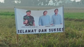 Heboh Penemuan Spanduk Dandim Sukoharjo Bersama Pasangan Prabowo-Gibran, Ini Kronologinya