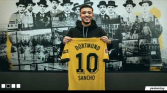 Balik ke Borussia Dortmund, Jadon Sancho Akhiri Mimpi Buruk di Old Trafford