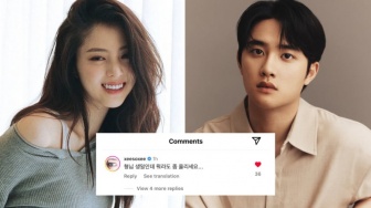 Rayakan Ulang Tahun D.O. EXO, Han So Hee Tinggalkan Komen Ini di Instagram