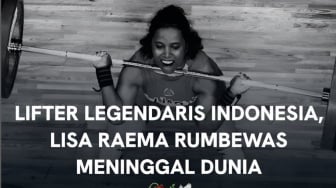 Lifter Legendaris Indonesia Lisa Rumbewas Meninggal Dunia di Jayapura, Ini Sederet Prestasinya