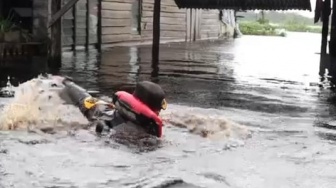 Banjir di Riau Belum Surut, Status Bencana Hidrometeorologi Diperpanjang