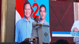 Prabowo Subianto Pidato Sindir Orang Berwajah Manis Berhati Tak Jelas, Untuk Siapa?