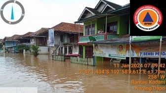 Kondisi Terkini Banjir di Muratara, Ribuan Rumah Terendam, 13 Ribu Warga Mengungsi