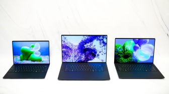 Dell XPS Terbaru, Berdesain Futuristik dengan Teknologi AI