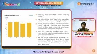 Kesadaran Literasi di Indonesia Belum Optimal, Deepublish Dukung Upaya Revitalisasi Literasi di Indonesia