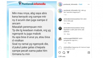 Keroyok Pemabuk karena Wanita, Netizen: Sama-sama Mabuk Biar Aja