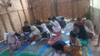 Guru Ngaji di Serang Nyambi Jualan Cilor Demi Syiar Alquran