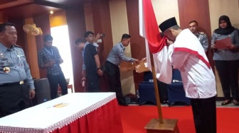 4 Napiter Lapas Bandar Lampung Ikrar Setia NKRI