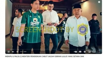 [SALAH] Mendikbud Cabut Ijazah Gibran Rakabuming Raka Usai Kontroversi Ijazah Palsu