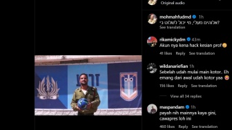 Sempat Unggah Soal Keputusan Ganjar Terkait Piala Dunia U-20, Akun IG Mahfud MD Dihack Muncul Video Tentara Israel