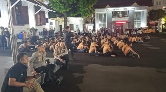 Kopdar Perguruan Silat Berujung Konvoi, Ratusan Pesilat Diamankan