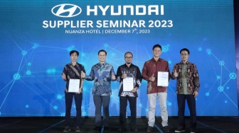 Tiga Pemasok Komponen Hyundai di Indonesia Terima Sertifikat R&D