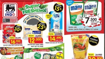 Superindo Berikan Promo Belanja Diskon Hingga 50% di Tanggal Tua