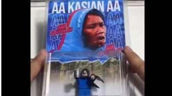 Viral Lego Special Edition Pengemis 'Aa Kasian Aa', Netizen: Gak Punya Hati