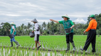 Dialog Bersama Petani, Ketum PPP Singgung Pasokan Pupuk dan Teknologi Pertanian