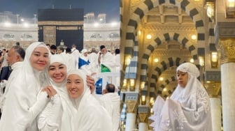 Beda Gaya Reza Artamevia dan Puan Maharani Saat Umrah, Ibu Pinka Haprani Tuai Pujian